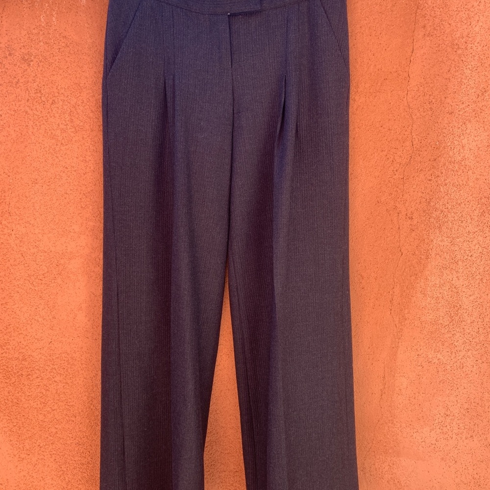 Diane von Furstenberg size 2 wool wide leg pants.